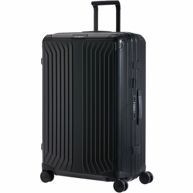 Ucuz Samsonite Bavul Türkiye - Lite-Box Alu Siyah